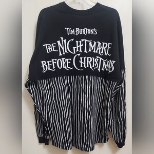 *NEW Nightmare Before Christmas XXL 2X Jack Sally Heart Tim Burton Spirit Jersey
